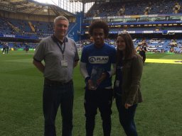 John &amp; Becky with Willian